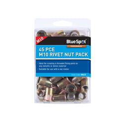 BlueSpot 40612 75 Piece M8 Rivet Nut Pack