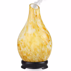 Ultrasonic Diffuser Golde Rays - 120 ml Essential Oil DIffuser for Home Fragrance, Cool Mist Fragrances, Humidifier, Complime ...