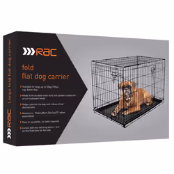 Rac Metal Fold Flat Crate With Plastic Tray Medium 29" Black