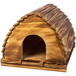 Hedgehog House, Wooden Garden Sanctuary, Wildlife Hibernation Shelter