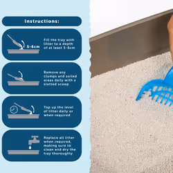 Super Clumping Ultra Absorbing Cat Litter - 5L - Fresh Linen Scent