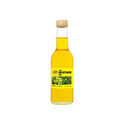 KTC 100% Pure Mustard Multipurpose Oil 250ml - Used for Hair Oil, Skin Massage