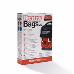 Numatic NVM-1CH 5, Dust bag, Drum vacuum, White, 9 L, Numatic, Box