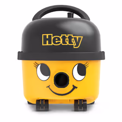 Numatic Hetty Yellow 160, 620 W, Cylinder vacuum, Dry, Dust bag, 6 L, HEPA
