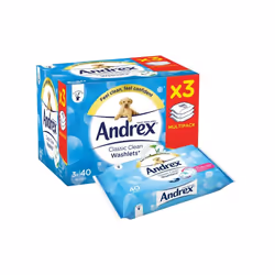 Andrex Classic Clean Washlets 3 Pack [10069]