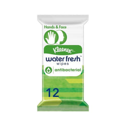 Kleenex Water Fresh Antibacterial Wipes - 12 Wipes