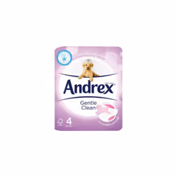 Andrex Gentle Care 4 Pack Toilet Rolls