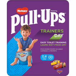 HUGGIES Pull-Ups Trainers Day time Boy, Size 2-4 Years 20 Training Pants