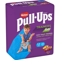 HUGGIES Pull-Ups Trainers Day time Boy, Size 2-4 Years 20 Training Pants