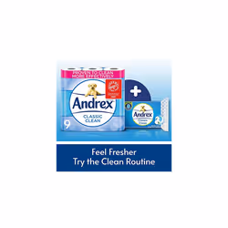 Andrex Classic Clean Toilet Tissue, Pack of 9 - Additional view 4