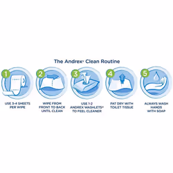 Andrex Classic Clean Toilet Tissue 48 Toilet Rolls