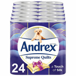 Andrex Supreme Quilts Toilet Roll (6 x 4Roll)
