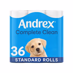Andrex Toilet Tissues Classic Clean White - 36 Toilet Rolls