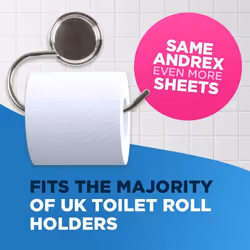 Andrex Classic Clean Mega Toilet Roll 12 Mega XL Rolls