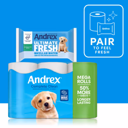 Complete Clean Toilet Tissue; 12 Mega Toilet Rolls = 18 Standard Loo Rolls with Unique 3D Wave Texture for a Proven, Effective Clean (Previously - Additional view 4