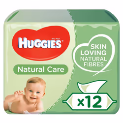 Huggies Natural Care Baby Wipes 12 pack, Total 672 Wipes