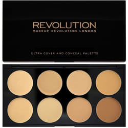 Makeup Revolution Ultra Cover & Conceal Palette 10 g, Light Medium