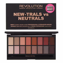Revolution New-Trals Vs Neutrals Eye Shadow Palette 16 X 1G