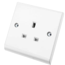 Deta S1206 Unswitched Socket 1 Gang 13 Amp