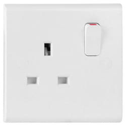 Deta S1207SDP Single 13a Switch Socket (Double Pole)