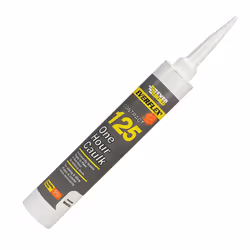 Everbuild Everflex 125 One Hour Caulk Sealant & Filler White 310ml