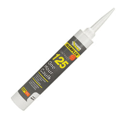 Everbuild Everflex 125 One Hour Caulk Sealant & Filler White 310ml