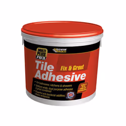 Everbuild Fix & Grout Tile Adhesive 703 500ml/750g EVBFIX005