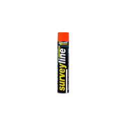 EVERBUILD SURVEYLINE 700ml - RED ( ELECTRICITY) SPRAY APPLIED MARKING PAINT