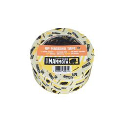 Everbuild 2MASKLAB19 Retail Masking Tape 19mm x 50m - OffWhite