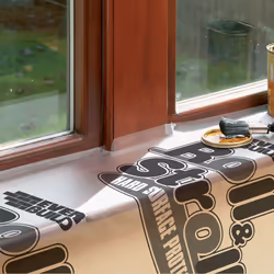 Everbuild Roll & Stroll Hard Surface Floor Protection Film Polythene Protector