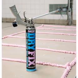 Pinkgrip DryFix FR Dual Flow - Fast curing adhesive foam - 750ml - Pink - Additional view 7