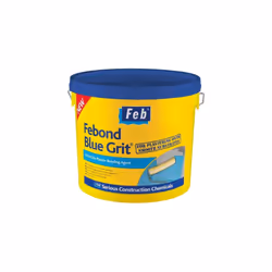 Everbuild FBBLUE5 Febond Blue Grit Plasterers Grip Coat Bonding Agent 5 Litre