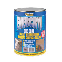 Everbuild EverCryl Waterproofong Roofing Compound 5Kg - Clear