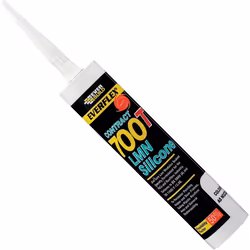 Everbuild 700TWH PVCU and Roofing Silicone Sealant 700T C3 - White