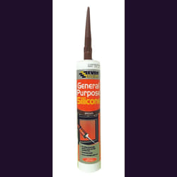 EVERBUILD GENERAL PURPOSE SILICONE SEALANT  - BROWN
