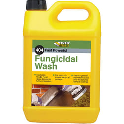 Everbuild EVBFUN5 404 Fast Powerful Fungicidal Wash, 5 Litre