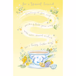 For A Special Friend Thinking Of You Easter Greeting Card Easter Greetings Cards