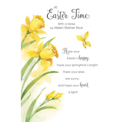 Easter Verse Helen Steiner Rice Easter Greeting Card Easter Greetings Cards