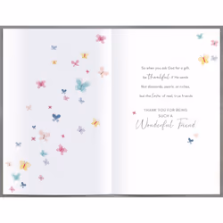 Helen Steiner Rice Friendship's Gift Greeting Card Sentimental Birthday Cards