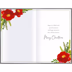 Season's Greetings Traditional Foiled Christmas Greeting Card Special Xmas Cards