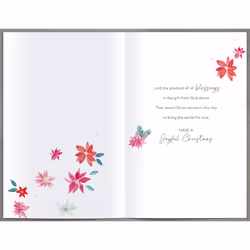 Christmas Blessings Helen Steiner Rice Traditional Christmas Card Greeting Cards