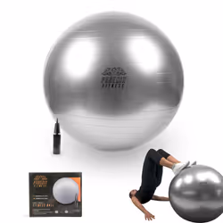 Phoenix Fitness 65cm Grey Exercise Ball