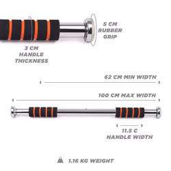 Phoenix Fitness Door Pull Up and Chin Up Bar