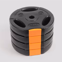Phoenix Fitness Dumbbells Weight Set - Adjustable 2-in-1 Barbell Set for Exercise, Muscle and Strength Training - Weight: up to 15kg - Additional view 4