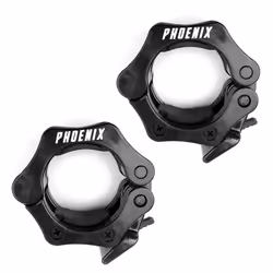 Phoenix Fitness 2" Black Barbell Clamp