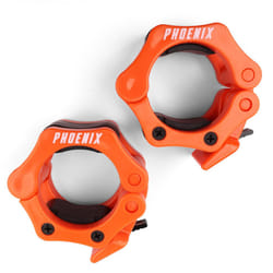 Phoenix Fitness 2" Orange Barbell Clamp