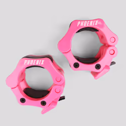 Phoenix Fitness 2" Pink Barbell Clamp