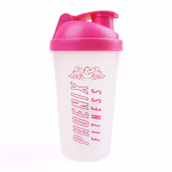 Phoenix Fitness 500ml Protein Shaker Bottle - Pink
