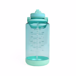 Phoenix Fitness 2L Motivational Water Bottle with Straw - Sage