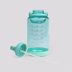 Phoenix Fitness 2L Motivational Water Bottle with Straw - Sage